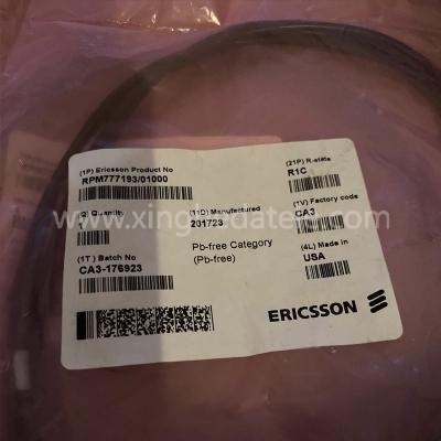 Câble d'alimentation CC Ericsson RPM777193/01000 R1C pour station de base RBS6000 RRU DUG‑PDU