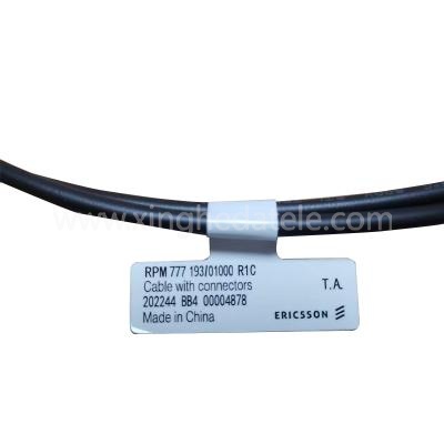 Câble d'alimentation CC Ericsson RPM777193/01000 R1C pour station de base RBS6000 RRU DUG‑PDU